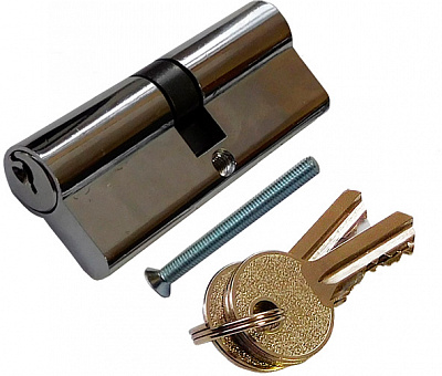 Циліндр GP GP-3 30x30 ключ-вороток 60 мм матова латунь
