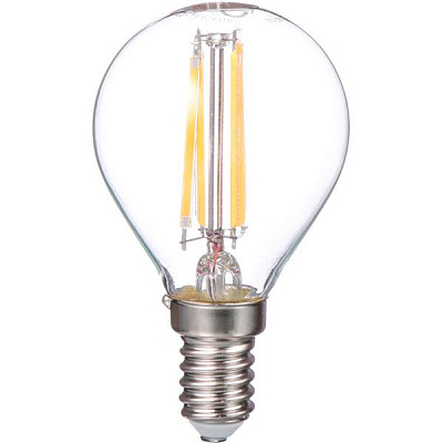 Лампа світлодіодна Osram FIL CLP G45 4 Вт E14 2700 К 220-240 В прозора 4058075803954