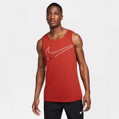 Майка Nike M NK DF TANK 6/1 GFX DM6257-623 р.S коралловый