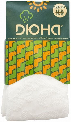 Колготки детские Duna 437 р.110-116 белый 