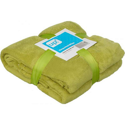 Плед микрофибра Underprice Золотистый лайм 160x200 см
