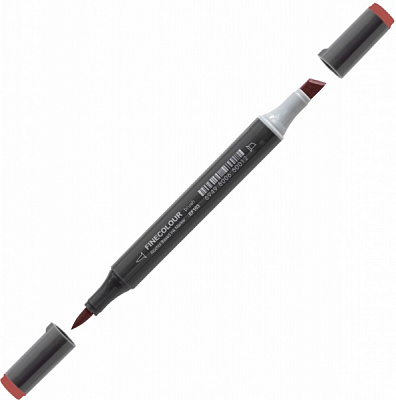 Маркер спиртовой FINECOLOUR Brush-mini EF103-151 красновато-коричневый 