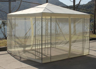 Павільйон садовий Indigo 3x3x2,6 м DU171 бежевий
