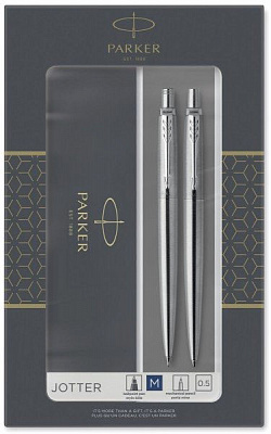 Набір Parker JOTTER 17 SS CT BP+PCL в подарунковій упаковці