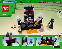 Конструктор LEGO Minecraft Арена Края 21242