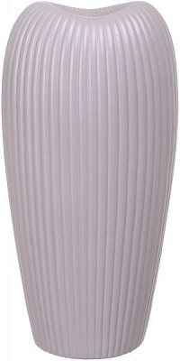 Ваза керамическая серая Stereo 21х15.5х42.5 см
