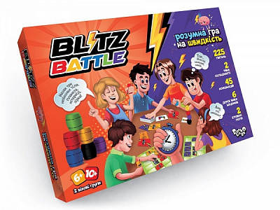 Гра настільна Danko Toys Бліц-батл G-BIB-01-01U