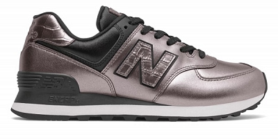 Кроссовки New Balance WL574PP2 р.US 7 серебристый