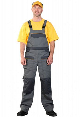 Полукомбинезон рабочий 1-107 АТИС К5 р. 48-50 рост 3-4 1-107 серый