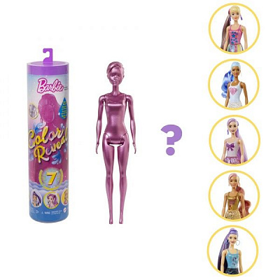 Лялька Barbie Кольорове перевтілення серія 