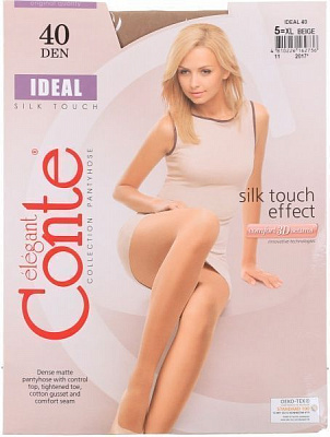 Колготки Conte IDEAL 40 den beige р. 5 бежевий