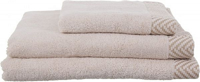 Рушник 50x90 см бежевий Arrows