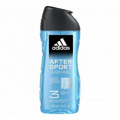 Гель-шампунь Adidas NEW After Sport 3 в 1 250 мл
