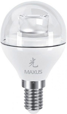 Лампа светодиодная Maxus Sakura 3-LED-435 3 шт./уп. 6 Вт G45 матовая E14 220 В 3000 К 