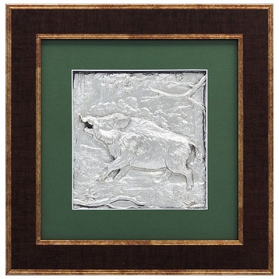 Композиция декоративная Кабан 25x25 см 