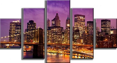 Картина модульна 60x110 см M5(S) F-144