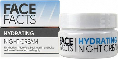 Крем для обличчя нічний Face Facts Hydrating 50 мл