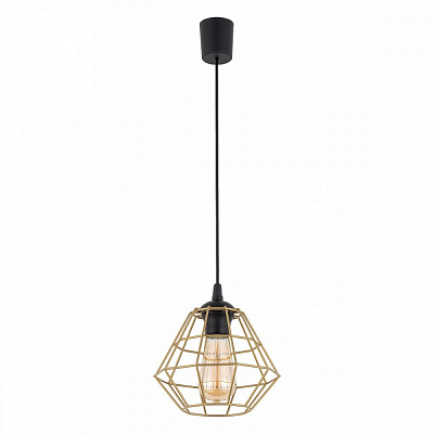 Підвіс LIGHT SET DIAMOND 4640 1x15 Вт E27 чорний/золото