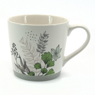 Чашка Milika WildBloom Grey 400 мл M0520-B44-SU3358C