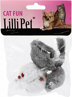 Игрушка для котов Lilli Pet Мышка Mix 4 шт. 20-7005