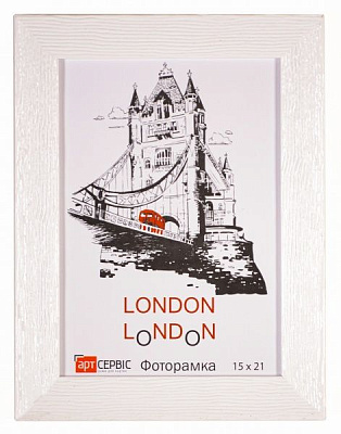 Рамка для фото Арт-Сервіс ЭА-01136 15x21 см белый/белый 