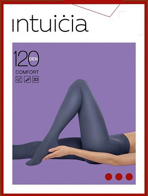 Колготки жіночі Інтуїція Comfort р. 4 120 den чорний
