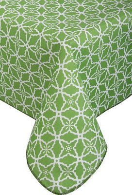 Скатерть Ginestra клен 120x160 см зеленый Gemitex 