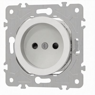 Розетка HausMark Bela SNG-SCP.RD20MG1WTG-WH біла