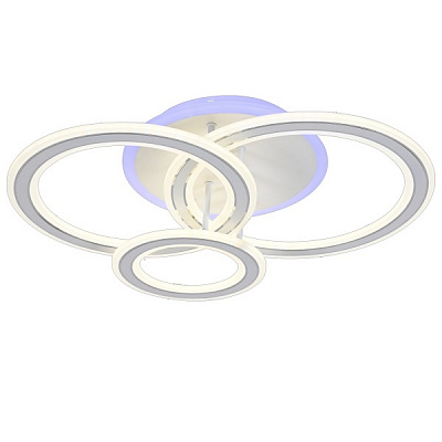 Люстра светодиодная Victoria Lighting 109 Вт белый/серебро Lamar/PL3 