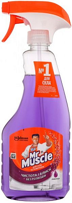 Миючий засіб Mr.Muscle для дзеркал та поверхонь 0,5л