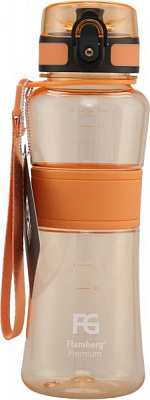 Пляшка для води Smart 550 мл помаранчевий Flamberg