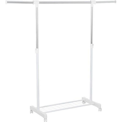 Держатель для одежды 83-136х40х90-157 см белый