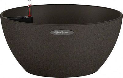 Вазон декоративный Lechuza Cubeto Color 30 круглый 1,6/4,5л графитово-черный (13832) 