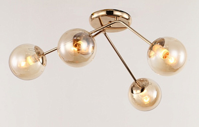 Люстра потолочная Blitz 4x40 Вт E27 золотой 3263-44 