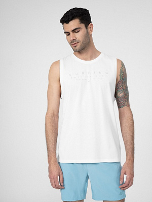 Майка 4F TSHIRT M368 4FSS23TTSHM368-10S р.3XL белый