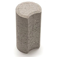 Стовпчик Ринг 120x120x250 мм сірий