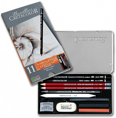 Набір олівців Teachers choice 11 предметів Cretacolor