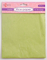 Бумага рисовая зеленая 50x70 см Santi