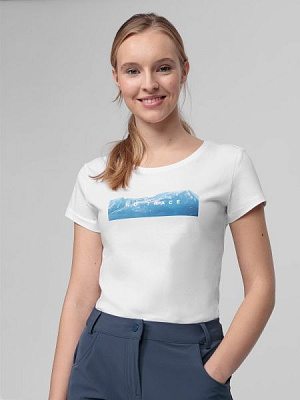 Футболка 4F D4L21-TSD151-10S р.XS білий