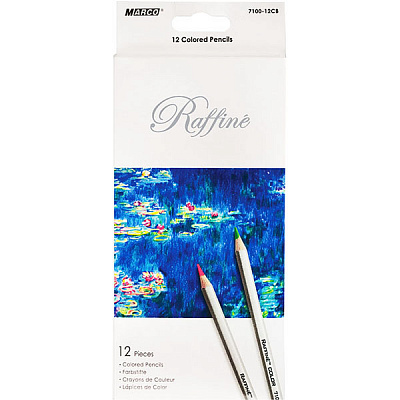 Карандаши цветные 7100-12CB 12 шт. Marco
