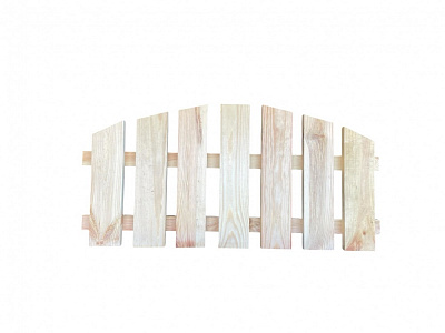 Декоративна огорожа дуга 800х400 мм