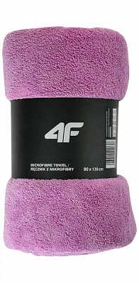 Полотенце пляжное 4FWSS25ATOWU051-33S 80x130 см розовый 4F