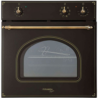 Духовой шкаф электрический Pyramida F 83 ER black Rustico