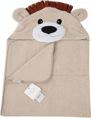 Полотенце-уголок Sasha 70х120 см коричневый 150/7 