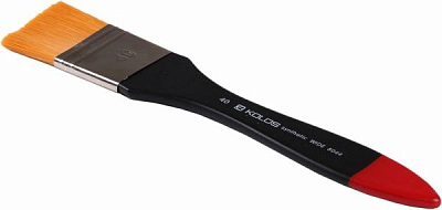 Кисть Wide 8044 № 40 синтетика флейц KOLOS 