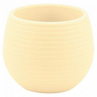 Горшок Serinova COLORFUL №5 круглый 1,3 л светло-желтый (ES05-PudraSari 11473) 