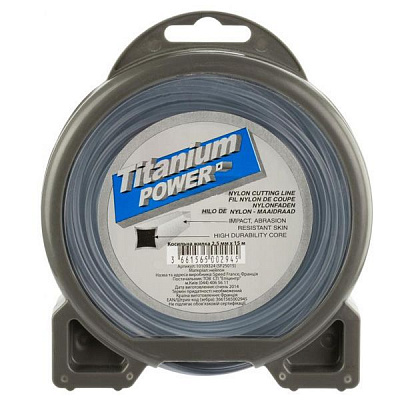 Леска Oleo-Mac TITANIUM-Square 2,5х15м квадрат SF25015