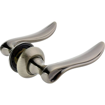 Ручка на розетці Linde Z-1295 стара бронза