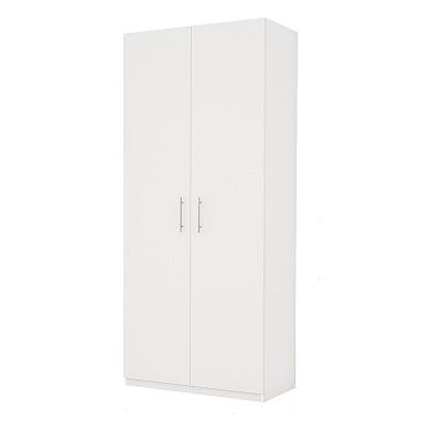 Шкаф ROKO Эконом распашной с консолью 2045х900х500 мм белый /