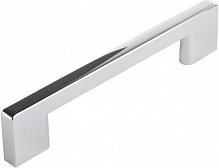 Меблева ручка 128 мм полірований хром Poliplast 0076BCL